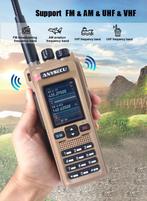 ANYSECU GT-12 FM AM UHF VHF Dual band TX 10W, Nieuw, Portofoon of Walkie-talkie, 15 km of meer, Handsfree-functie