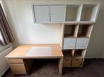 compleet ikea bureau, ingebouwde verlichting, Huis en Inrichting, Ophalen, Zo goed als nieuw