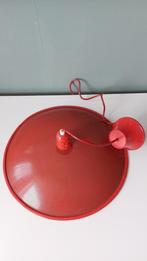 Vintage geperforeerde Pilastro/Tomado Hanglamp - Rood, Huis en Inrichting, Lampen | Hanglampen, Vintage Tomado Pilastro, Ophalen of Verzenden