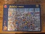 Jan van Haasteren - Op Glas IJs, Ophalen of Verzenden, Meer dan 1500 stukjes, Zo goed als nieuw, Legpuzzel