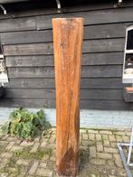 Eiken paal 25x25x160 cm / meerpaal, Gebruikt, Palen, Ophalen of Verzenden, Hardhout