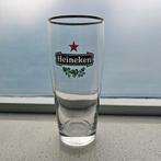 hoog Heineken glas met gouden rand., Ophalen of Verzenden, Nieuw, Glas of Glazen, Heineken