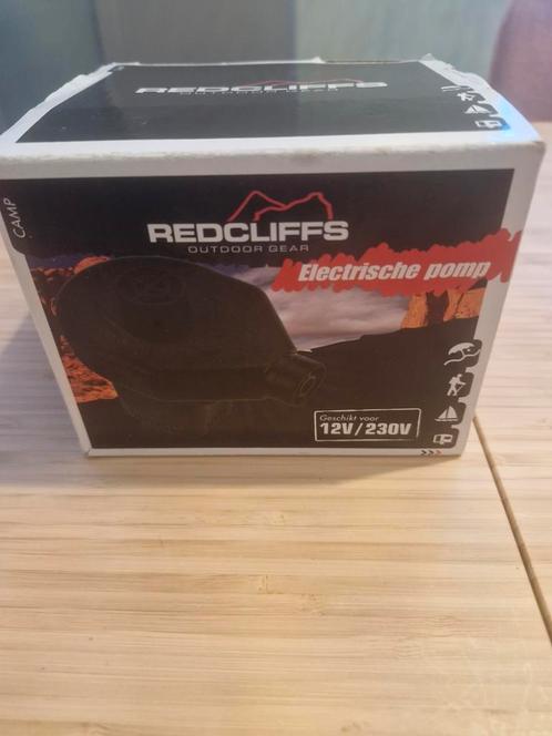 Redcliffs electrische pomp 12V / 230V, Sport en Fitness, Bergsport en Wandelen, Nieuw, Overige typen, Ophalen of Verzenden