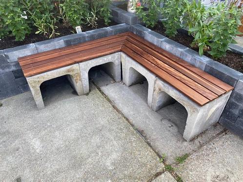 50x Stonewish U-element stapelblokken grijs (40x40x50), Doe-het-zelf en Verbouw, Metselstenen, Gebruikt, Beton, Ophalen