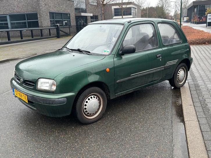 Nissan Micra 1.3 3D 1998 Groen nieuwe apk, Auto's, Nissan, Bedrijf, Micra, Benzine, Hatchback, Handgeschakeld, Origineel Nederlands