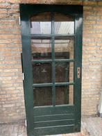 hardhouten buitendeur, Ophalen, Gebruikt, 80 tot 100 cm, Minder dan 200 cm