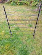 Stalen schoenen rek. Zwart 117cm hoog 94cm breed 30 cm diep, Ophalen, Zo goed als nieuw