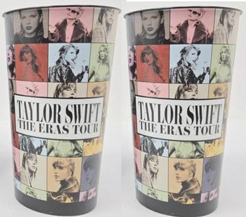 Taylor Swift - "The Eras Tour" 2x Frisdrankbeker MADE IN USA beschikbaar voor biedingen