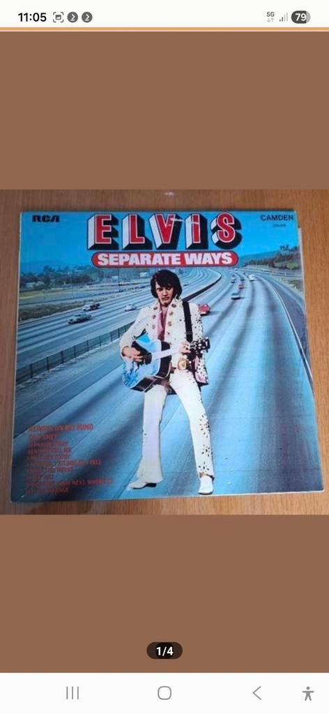 Elvis Presley - Separate Ways 1973 RCA CDS 1118 Stereo, Ophalen of Verzenden, Gebruikt, Cd of Plaat