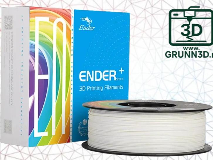 Creality Ender PLA+ 3D-Filament 1,75mm 1kg WIT, Computers en Software, 3D-printerbenodigheden, Nieuw, Ophalen of Verzenden