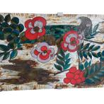 Vintage XXL wandbord, wandtegel, Ophalen