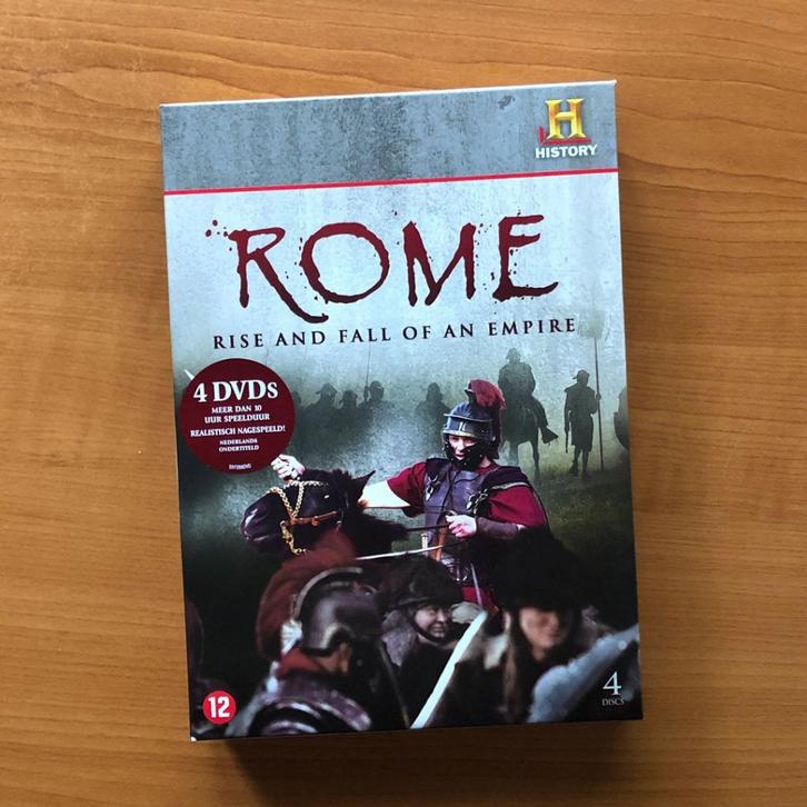 Rome - Rise and Fall of an Empire (4-DVD), Cd's en Dvd's, Dvd's | Documentaire en Educatief, Zo goed als nieuw, Politiek of Geschiedenis