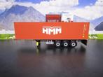 Wsi 04-2233 HMM 40FT Container & 03-1010 Container Chassis, Ophalen, Nieuw, Bus of Vrachtwagen, Wsi