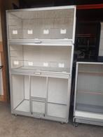 Nieuwe Grote broekooi met vluchtkooi op wielen, Ophalen, Nieuw, Aluminium, Broedkooi of Kweekkooi