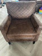Bruine stoel, Huis en Inrichting, Gebruikt, 75 tot 100 cm, 75 tot 100 cm, Ophalen