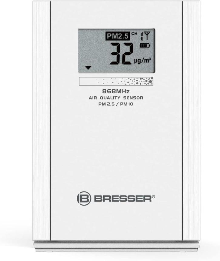 BRESSER PM2.5/10 luchtkwaliteitssensor, Audio, Tv en Foto, Weerstations en Barometers, Nieuw, Weerstation, Ophalen of Verzenden