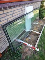 Aluminium schuifpui met 3 delen HR glas, Doe-het-zelf en Verbouw, Kozijnen en Schuifpuien, Ophalen, Gebruikt, 225 cm of meer, Aluminium