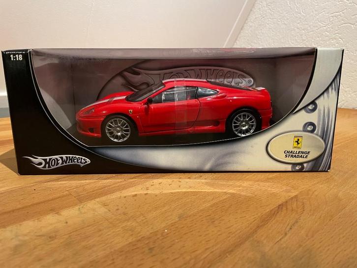 Ferrari 360 Modena Challenge Stradale schaalmodel 1:18, Hobby en Vrije tijd, Modelauto's | 1:18, Nieuw, Auto, Hot Wheels, Ophalen of Verzenden