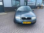 Skoda Fabia 1.4 Combi 55KW 2004 Grijs airco, Origineel Nederlands, Te koop, Zilver of Grijs, 5 stoelen