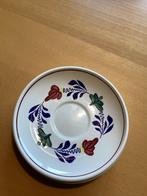 Vintage Boch Belgium Schotels Boerenbont, Gebruikt, Ophalen of Verzenden, Kop(pen) en/of Schotel(s), Aardewerk