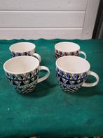 koffiekoppen groot vier stuks, Antiek en Kunst, Antiek | Servies los, Ophalen of Verzenden