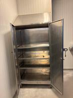 RVS opberg kast, Huis en Inrichting, Kasten | Overige, Ophalen, Gebruikt