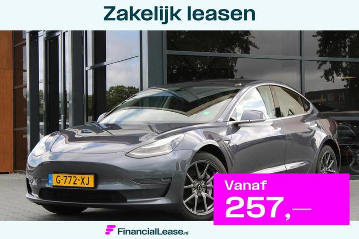 Tesla Model 3 Long Range AWD 75kWh, Auto's, Tesla, Bedrijf, Lease, Financial lease, Model 3, ABS, Adaptive Cruise Control, Airbags