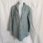 Leuk blauw pluis vest mt L, Maat 38/40 (M), Blauw, ., Ophalen of Verzenden