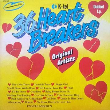 lp,Various – 36 Heart Breakers beschikbaar voor biedingen