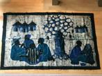 Batik doek Afrikaans 153 x 93 cm, Huis en Inrichting, Ophalen of Verzenden, 75 tot 100 cm, Schilderij, 75 cm of meer