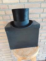 Hoge hoed in koffer, Antiek en Kunst, Antiek | Kleding en Accessoires, Ophalen of Verzenden, Kinderen