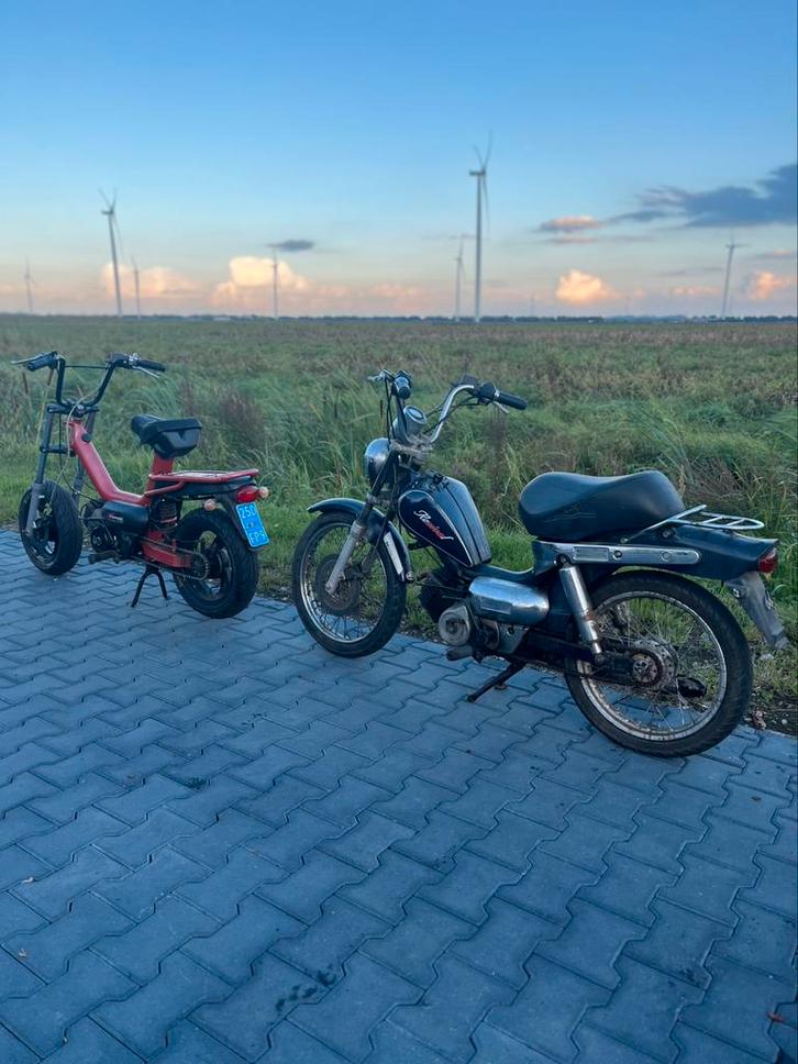 Tomos 2x opknappers, Fietsen en Brommers, Brommers | Tomos, Gebruikt, Overige modellen, Maximaal 45 km/u, Ophalen