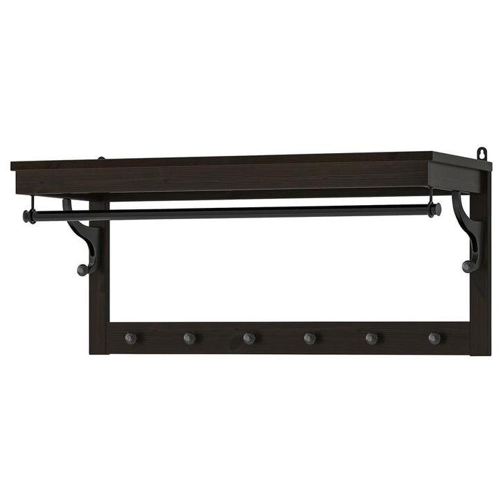 Ikea Hemnes Kapstok & Spiegel, Huis en Inrichting, Woonaccessoires | Spiegels, Zo goed als nieuw, 75 tot 100 cm, 100 tot 150 cm