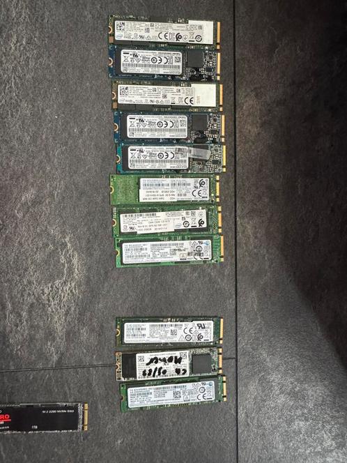 Partij Ssd m2 nvme ssd 2.5 inch laptop, Computers en Software, Harde schijven, Zo goed als nieuw, Laptop, Overige aansluitingen