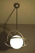 Fraaie vintage Art-Deco / Space Age / Gispen Saturnus lamp, Huis en Inrichting, Lampen | Hanglampen, Ophalen, Gebruikt, Vintage, Space Age, Gispen, Saturnus, Art-Deco