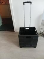 Boodschappenkrat op wielen, 40 tot 60 cm, Opvouwbaar, Minder dan 35 cm, Zo goed als nieuw