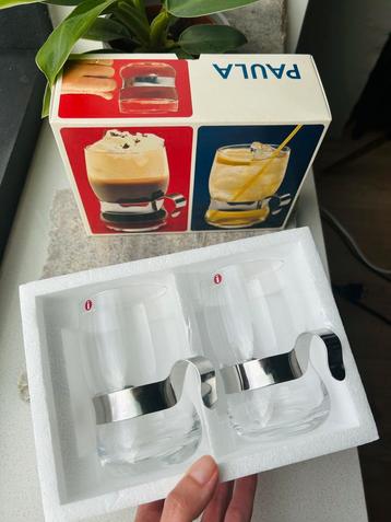 Vintage Iittala Paula glasses with original box beschikbaar voor biedingen