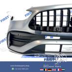 W206 AMG LINE BUMPER C KLASSE A2068858401 C43 VOORBUMPER + G, Gebruikt, Voor, Mercedes-Benz, Ophalen of Verzenden