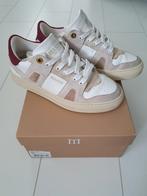Zgan Mason Garments Bari wit beige bordeaux sneaker leer 40, Kleding | Heren, Schoenen, Verzenden, Wit, Mason Garments, Sneakers of Gympen