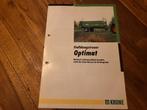 Tractor folder Krone OPTIMAT streuer, Boeken, Catalogussen en Folders, Ophalen of Verzenden, Zo goed als nieuw