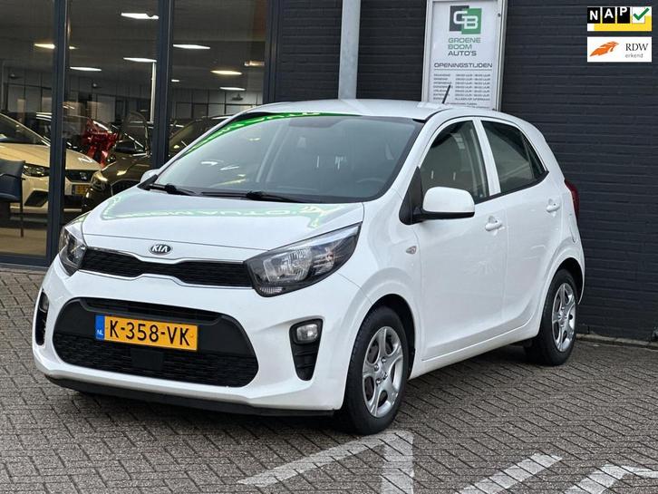 Kia Picanto 1.0 DPi ComfortLine 5p/1STE EIG/AIRCO/NL-AUTO NA, Auto's, Kia, Bedrijf, Te koop, Picanto, ABS, Airbags, Airconditioning
