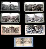 Stereoscopische foto's (7) 1901-05 Japanese Artillery Korea, Antiek en Kunst, Kunst | Tekeningen en Foto's, Ophalen of Verzenden