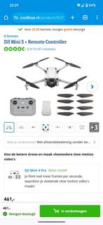 Dji mini 3 461 euro nieuw drone geseald, Nieuw, Ophalen of Verzenden