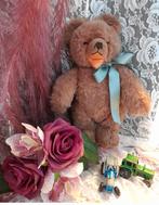 Mooie oude teddy beer met piepper, Ophalen of Verzenden