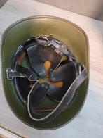 Wo2 Nederlandse m38c helm, Verzamelen, Nederland, Ophalen of Verzenden, Helm of Baret, Landmacht