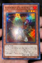 Yu-Gi-Oh! Elemental HERO Blazeman RC02-JP012 Japanse Ed !, Hobby en Vrije tijd, Verzamelkaartspellen | Yu-gi-Oh!, Foil, Ophalen of Verzenden