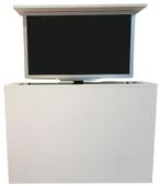 TV lift met houten meubel 114x80x30 voor 32 t/m 43 inch TV, Nieuw, Wit gegrond, Minder dan 100 cm, 25 tot 50 cm