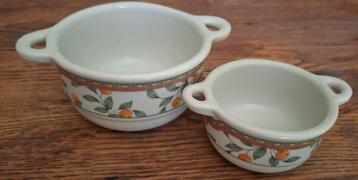 Koffietijd Art&Design souffléschaal groot en klein beschikbaar voor biedingen