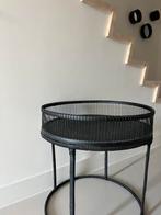 Sissy Boy Rotan Bijzettafel - Ø 53cm, Rond, Ophalen of Verzenden, Zo goed als nieuw, Overige materialen