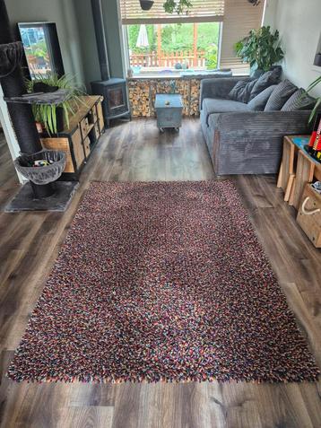 Ikea orsted kleed wollen wol geknoopt multicolour 170x240 cm beschikbaar voor biedingen